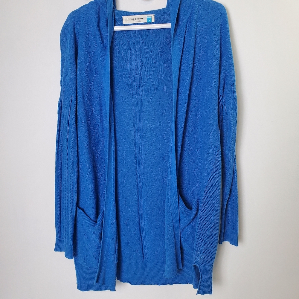 Sparrow Hooded Cardigan Sweater